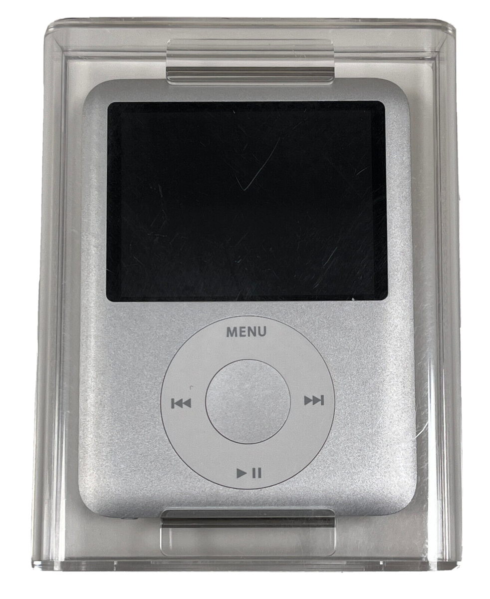 Apple iPod nano 3rd Generation 4GB Silver MA978LL/A A1236 Apple iPod nano 3rd Generation 4GB Silver MA978LL/A A1236