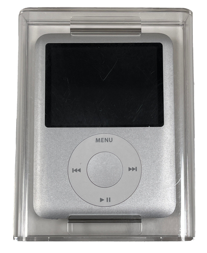 Apple iPod Nano 3. generacji 4GB srebrny MA978LL/A A1236 bardzo rzadki nowy zapieczętowany! - Zdjęcie 1 z 8