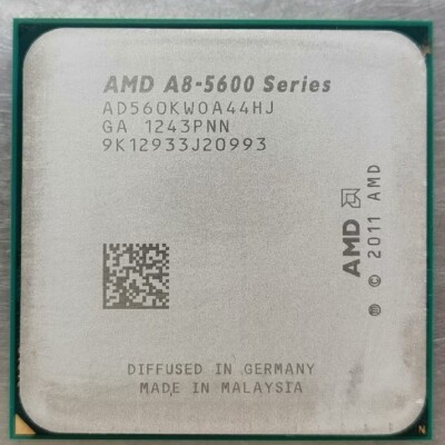 AMD  A8-Series A8-5600 CPU 3.6GHz Quad-Core  Socket FM2  100W
