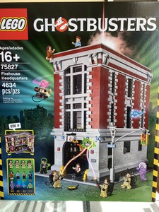 lego ghostbusters firehouse ebay