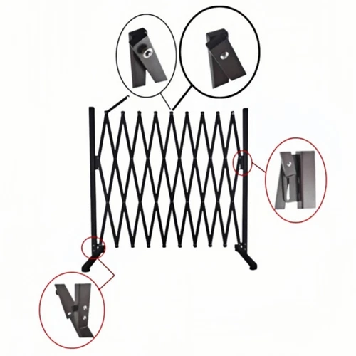 Garden Security Fence Gate Indoor Outdoor Expandable Barrier pet safety Fence - Picture 3 of 7