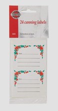 NORPRO 24 pk Ball Canning Jar Labels Preserving Stickers 2.5" x 2" Quart or Pint
