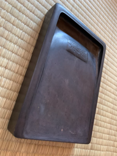 Antique Duan Inkstone Reversible Calligraphy Stone Sculpture - Picture 5 of 18
