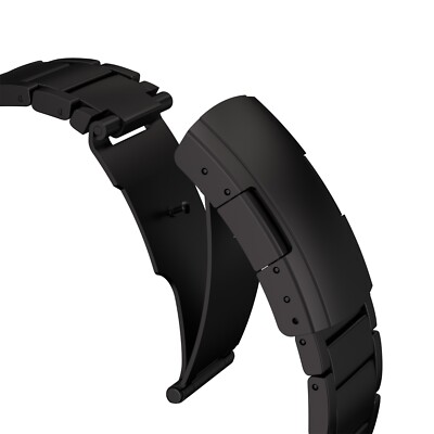 Titanium Band for Apple Watch Series 11/10 Jet Black, Slate (46mm