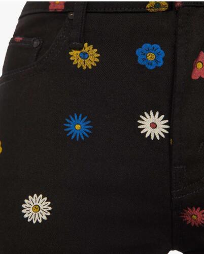 NWT $218 Black Mother The Insider Flood Fresh As A Daisy Jeans 26 - Picture 5 of 5