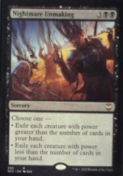 Nightmare Unmaking 253/519 Streets of New Capenna Commander