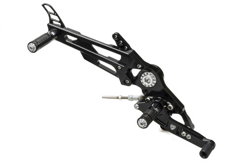 Juegos traseros ajustables CNC Racing aleación ligera negros para Ducati Scrambler 800 1100 - Imagen 4 de 5