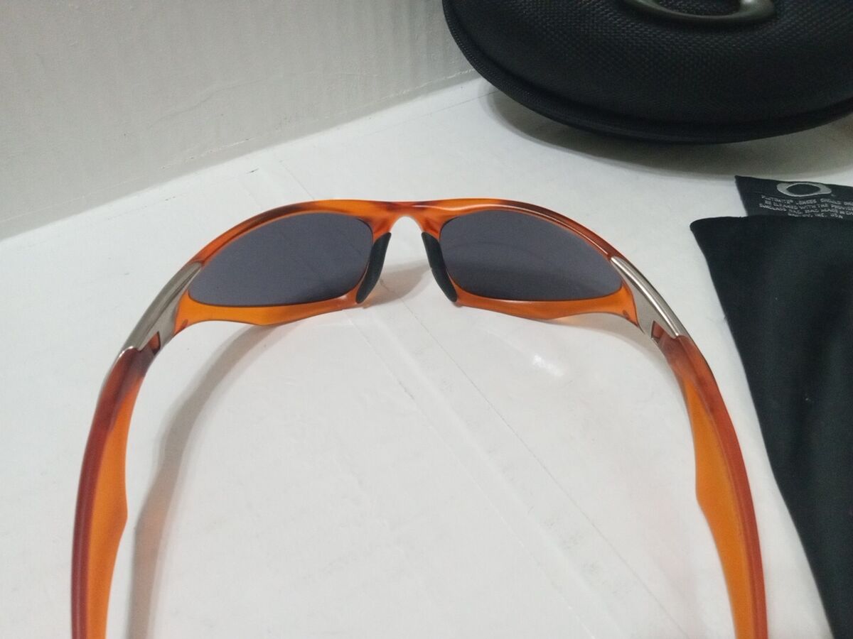 Oakley Scar Persimmon Orange Black Iridium 04-551 RARE | eBay Oakley Scar Persimmon Orange Black Iridium 04-551 RARE | eBay
