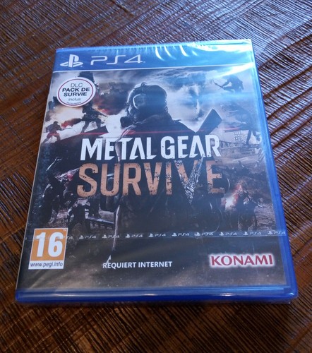 Jeu Metal Gear Survive + Pack Survie PS4 - Neuf Sous Blister, Konami