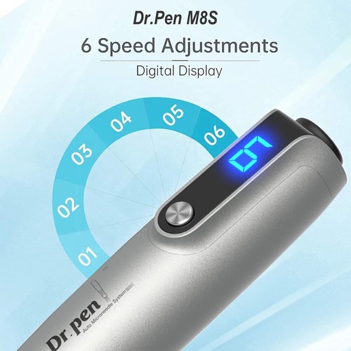Microneedling Pen M8S Dr. Pen Professionelles Derma-Stift 6 Stufen Anti Falten - Bild 13 von 16