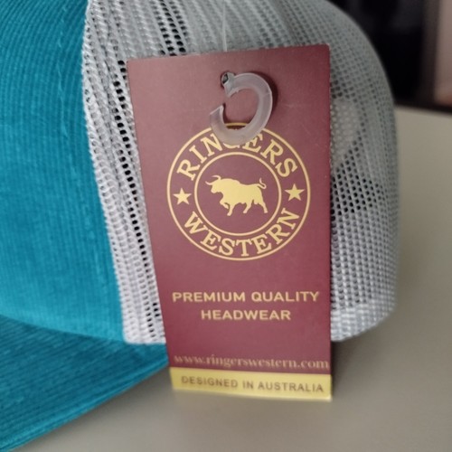 Ringers Western Sea Green Trucker Cap Icon Logo Unisex Mens Womens Adjustable - Bild 11 von 12