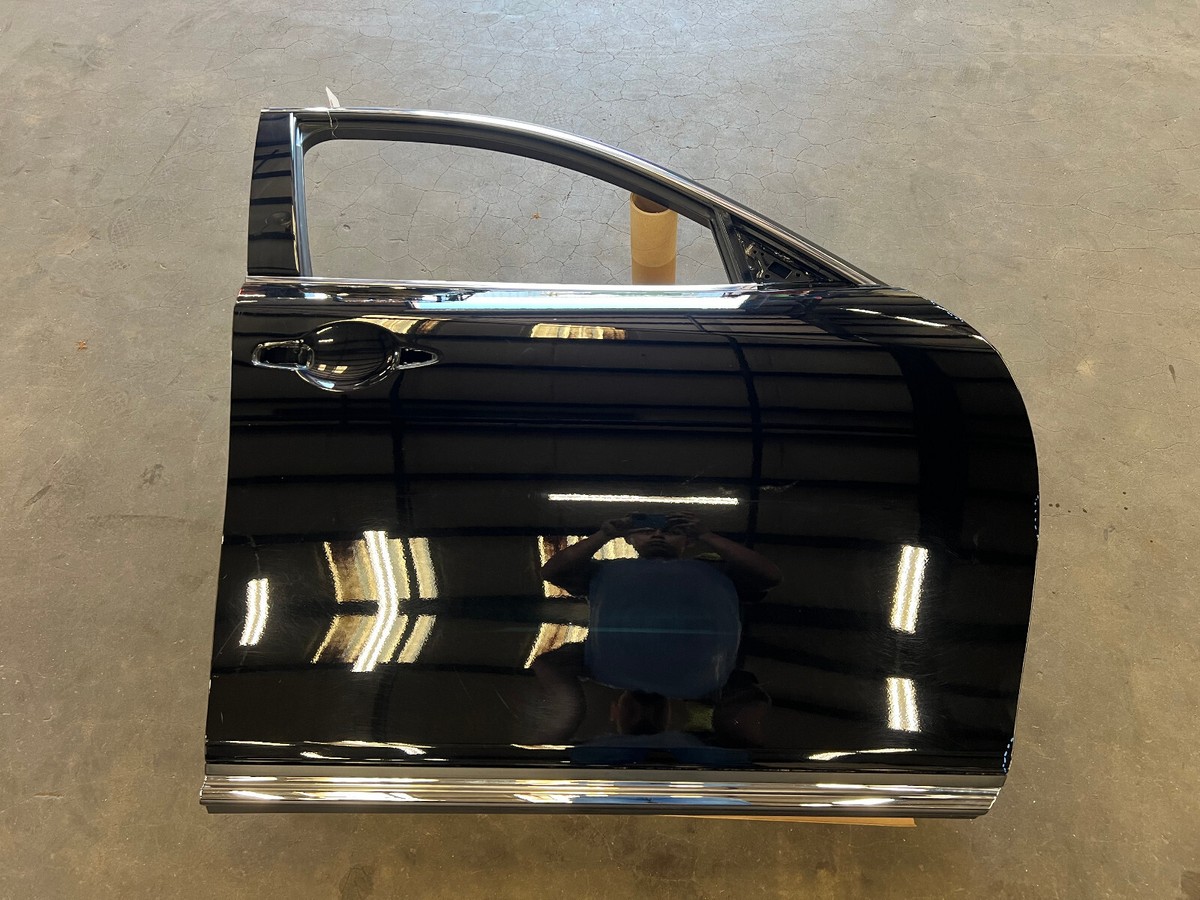 14-17 INFINITI QX70 FRONT RIGHT PASSENGER SIDE DOOR SHELL BLACK