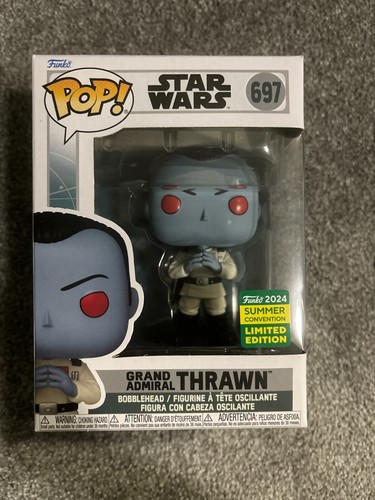 2024 Funko Pop Star Wars Grand Admiral Thrawn #697 Summer Convention Exclusive