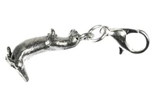 Otter Charm Zipper Pull Charm Dangle Miniblings Otter Sea Otter