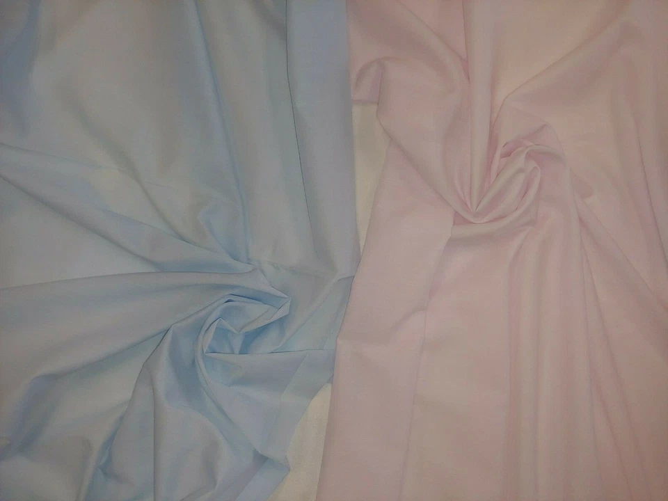 Pastel BATISTE Cotton Poly Fabric SMOCKING Lining SHEERS By The Yard FREE SHIP - Image 4 of 4