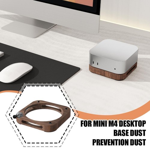 forMac-mini M4 Podstawa biurkowa pyłoszczelna, rozpraszająca ciepło D4P6 Wentylacja Y GTR8 - Zdjęcie 2 z 9