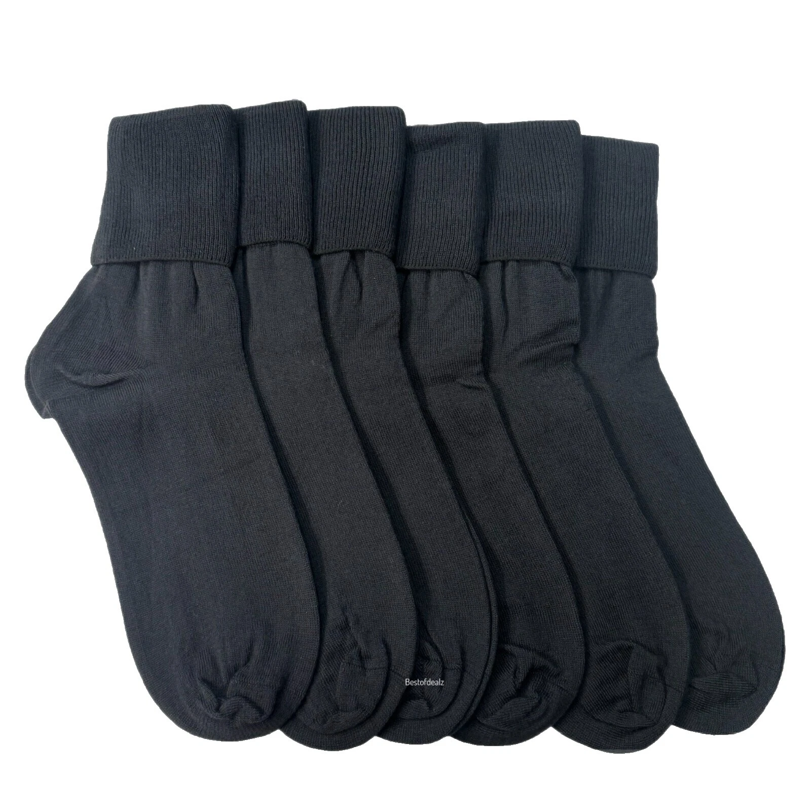 Brown 100% Cotton Socks for Women