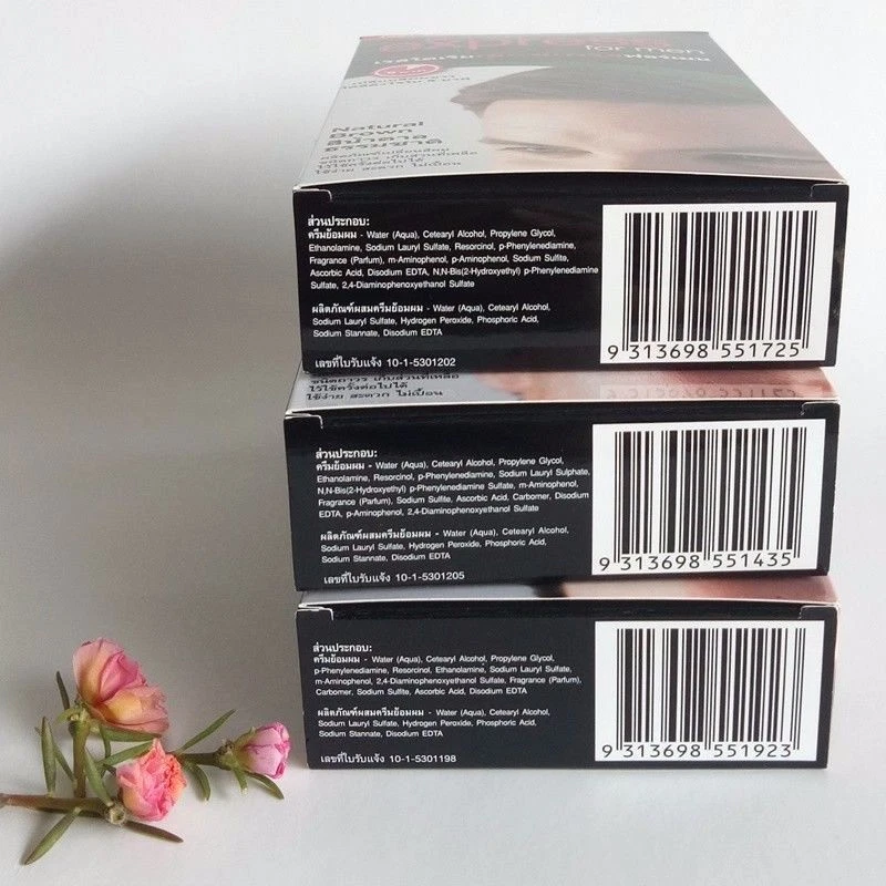 Cubierta de tinte restauradora Hair Restoria Express para hombre color crema fragmento Foto 2 de 4