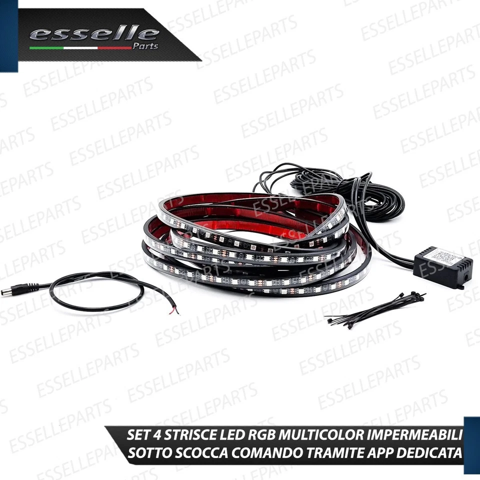 KIT LED SOTTOSCOCCA MULTICOLORE PER LEXUS ES WIRELESS NEON - Immagine 3 di 4