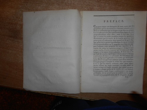 Traité des propriétés communes à toutes les courbes... GOUDIN Bernard - 1788 - Foto 3 di 6