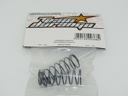 Team Durango Big Bore Shock Springs 45mm/Black/1pr (49gf/mm) TD330136 - Picture 3 of 3
