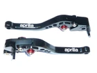 Aprilia RSV4-RF 2009-2025 SHORT BLACK BRAKE CLUTCH LEVERS HANDLE ROAD TRACK RACE