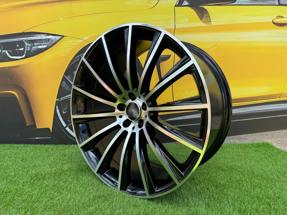 Ruedas negras de radios múltiples estilo AMG de 22 pulgadas 5x112: se adapta a Mercedes GLS GL Foto 2 de 4