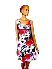MARC BY MARC JACOBS COTTON FLORAL PRINT SLEEVELESS  DRESS SIZE 4