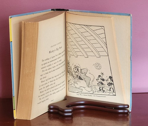 1935 FIRST EDITION, THE STORY OF MICKEY MOUSE BY WALT DISNEY, PUB. BY WHITMAN - Foto 20 di 23