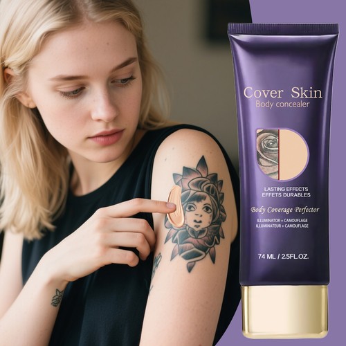 Body Coverage Perfector Cover Skin Body Concealer Natural Lasting Effects 74ml - Picture 7 of 21