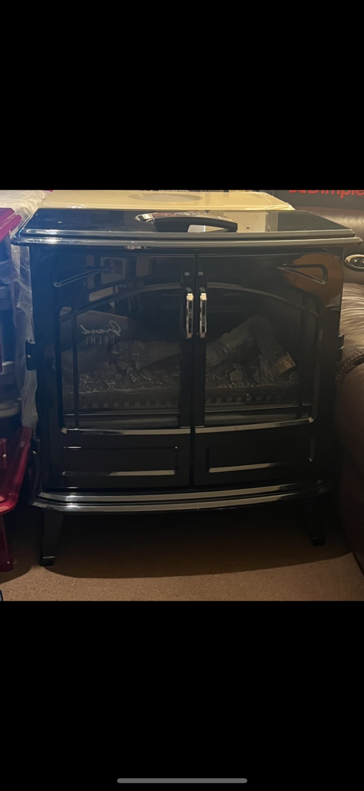 Dimplex RTOPSTV20GN Grand Noir Optimyst Electric Stove Offer ends