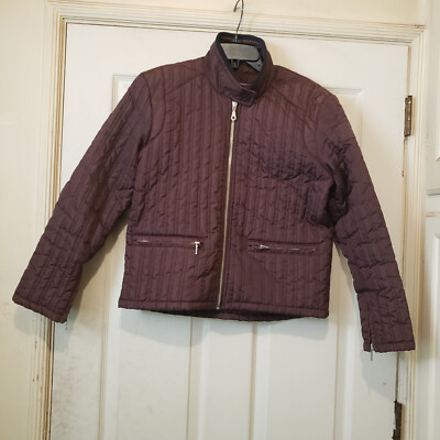 Vintage Oakley Software Jacket Women Small Burgundy Quilted Vintage Oakley Software Jacket Women Small Burgundy Quilted