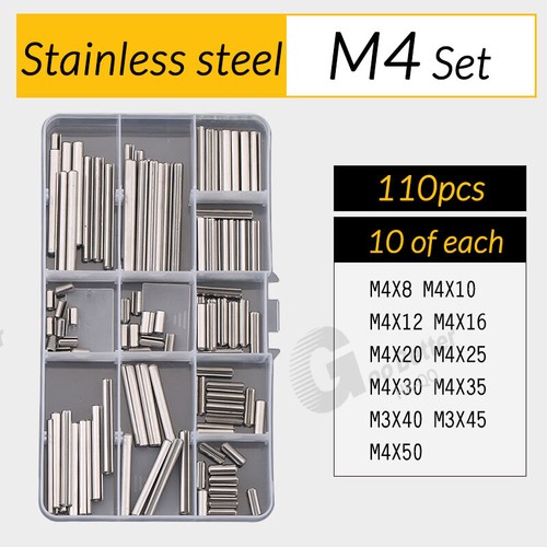 M1.5 M2 M3- M12 A2 Stainless Steel Slotted Spring Tension Pins Roll Pin DIN1481 - Picture 8 of 155