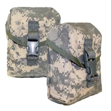 SET OF 2 - USGI Individual First Aid Kit Pouch ACU IFAK Medical MOLLE Pouch NEW