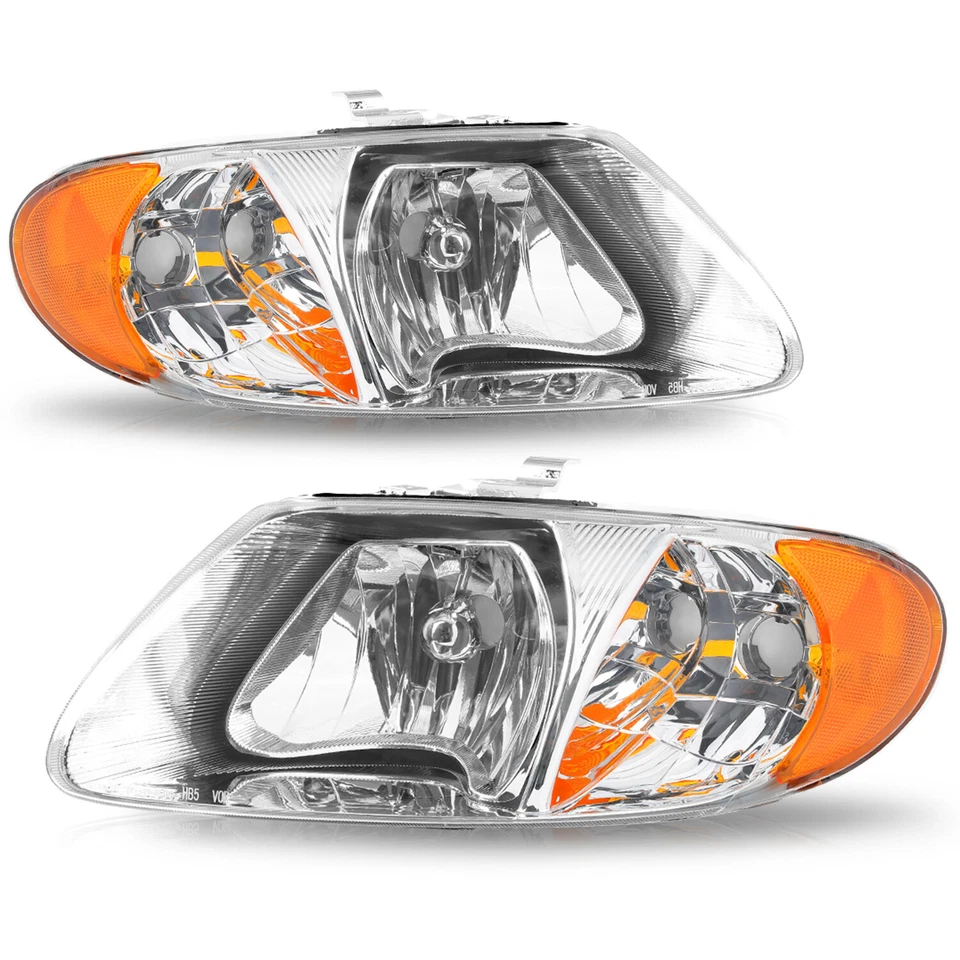 Faros para Dodge Grand Caravan 2001-2007 faros Chrysler Town & Country Foto 2 de 4