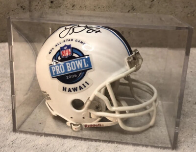 Autographed Larry Johnson Riddell 2006 Pro Bowl Hawaii NFL Mini