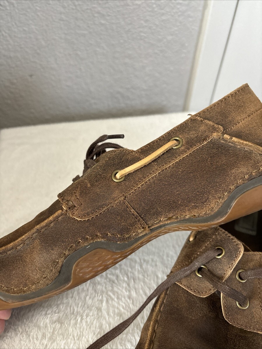 Ariat Gleeson 10011961 Distressed Brown Leather Lace-Up  display picture 1