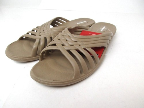Okabashi Women’s ML Sz 8-9 Venice Chai Sandals Slides Slip Resistant Shoes - 第 1/8 張圖片