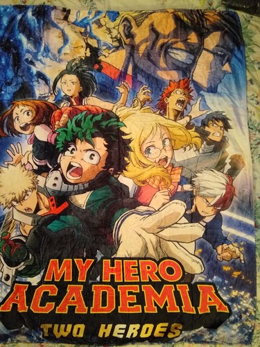 My Hero Academia Fleece Anime Throw Blanket 46 x 58'' New - Picture 2 of 5