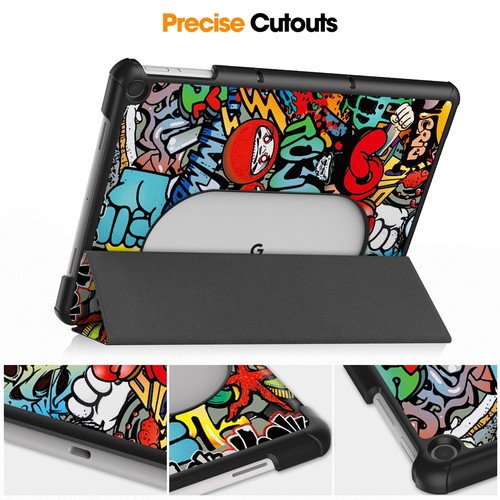 For Google Pixel Tablet 2023 Case Folio Slim Lightweight Multi Angle Stand Case - Picture 82 of 91