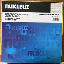 Hardbeat Presents Andy Farley - Bring It Back / Get It On - 12” Vinyl Single -EX