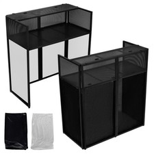 DJ Display Stand, DJ Event Booth Facade, Portable DJ Facade Booth Table, dj Cont