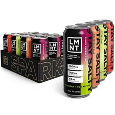 LMNT Sparkling Electrolyte Drink Variety Pack 12 Cans