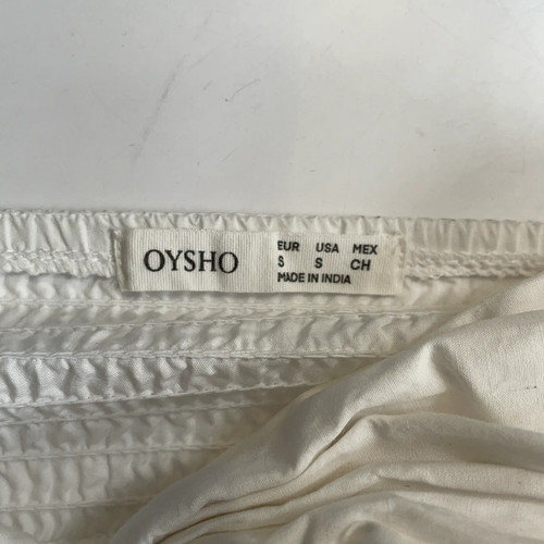 Oysho, Crop Top, Größe: S, Weiß, Polyester, Einfarbig, Damen #UrA - Bild 3 von 6