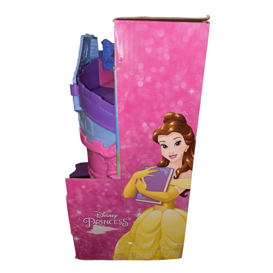 Little People 迪士尼公主 Light and Twist Wheelies Tower Belle 汽车 带声音 — 第 4/4 张图片