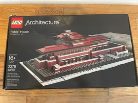 LEGO Architecture: Robie House (21010) Complete With Box And Instructions