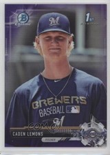 2017 Bowman Draft Chrome Purple Refractor 168/250 Caden Lemons #BDC-66 0o9