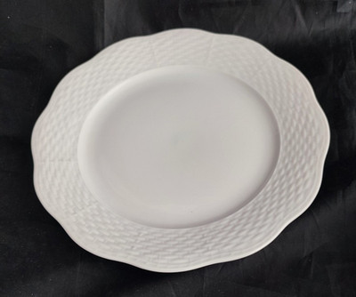 1 Dessertteller - Herend Osier weiß - Ø ca. 19 cm - höhe ca. 2 cm - 2.Wahl ?