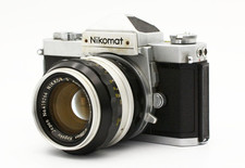 Nikon Nikomat FTN Film Camera NIKKOR-S Auto Non-Ai 50mm f/1.4 Lens JAPAN Exc 3 