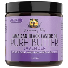 Sunny Isle Lavender Jamaican Black Castor Oil Pure Butter 4oz